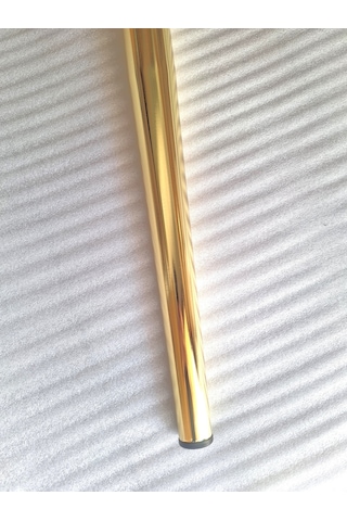 4 Adet-metal Konik Ayak-masa Ayağı-gold Renk-73.5cm- Boru Çapı 5.1cm