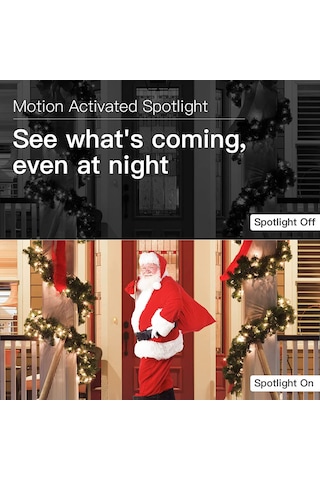 Tenfowee E27 Akıllı Güvenlik Kamerası: İnsan Hareket Takibi, Gece Görüşü, İki Yönlü Ses, Döner Başlık, Dahili Siren