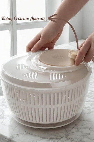Melkan Home Salata Ve Sebze Kurutucu 5 Litre Salata Kurutucu Genel