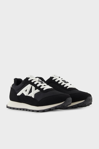 Armani Exchange Erkek Ayakkabı Xm001960 Af19388 Mc024 Siyah-beyaz Siyah-beyaz