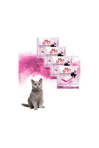 Purecanpati 4'lü Kedi Kumu Koku Giderici Bebek Pudralı