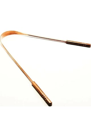 İsgstore Dil Temizleyici Bakır Ağız Bakım Fırçası Dil Plak Temizleme Dil Sıyırıcı