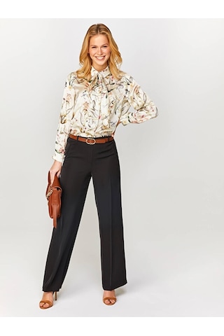 Faik Sönmez Wide Leg Pantolon 00081 001