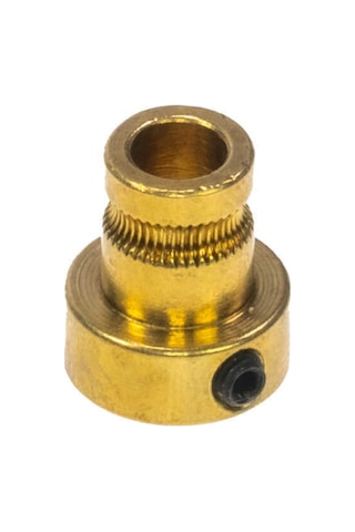 Flanşlı Paslanmaz Pirinç Mk8 Ekstruder Dişlisi - 5mm 3mm