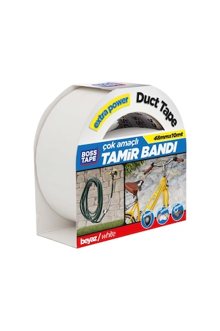Duct Tape Tamir Bandı Beyaz - 48Mmx10Mt