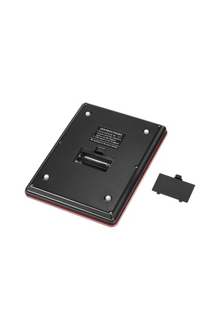 Ximistore9 Kırmızı Dijital Mutfak Terazi, Dokunmatik Ekran, Lcd Arka Işık, 5kg Kapasite, 3 Ölçü Birimi, Otomatik Kapatma, Pişirme Ve Pastane İçin Kırmızı