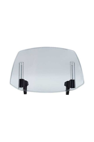 Pazly Motosiklet Ön Cam Uzatma Deflektörü Ayarlanabilir Lmk00163trbl Şeffaf Mavi