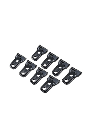 Shineyee Jeep Wrangler Jl 2018 4-kapı İçin Abs Kapak, Kapı Menteşelerini Korumak, Çizikleri Gizlemek, Sade Siyah, Kolay Kurulum