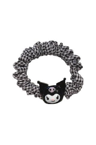 Schulzz Anime Kuromi Lastikli Saç Tokası Antrasit