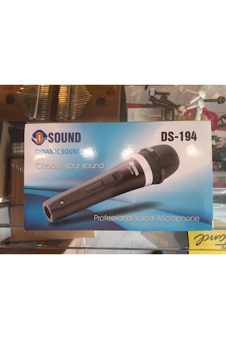 Mikrofon Standı Ayaklığı + D-sound Dinamic Mikrofon + Mic Kablosu Seti