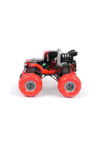 Şarjlı 2.4g Işıklı Buharlı Off-road Kamyon Kırmızı Rq3049