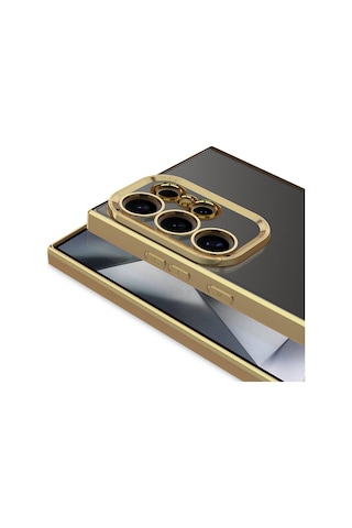Galaxy S24 Ultra Uyumlu Kamera Korumalı Logo Gösteren Zore Omega