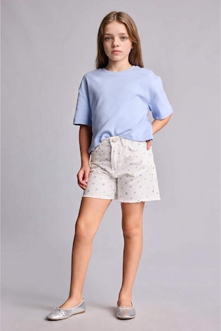 Defacto Gabardin Şort Kız Çocuk H7933a826hser233 Ekru-er233