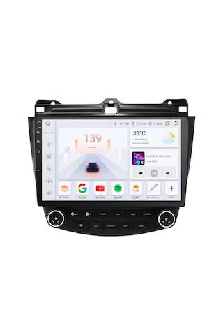 Otolas Honda Accord Wifi Gps Carplay 10 Inç 6+128gb Kamera Multimedya Navigasyon Sistemi - 2004-2007 Model 10"