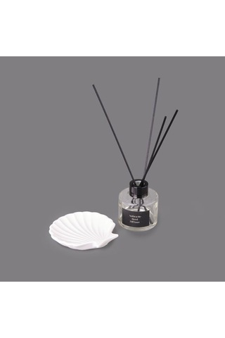 Evidea Deco İstiridye Dekor - Beyaz - 10 Cm