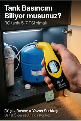 Tank Lastik Basınç Ölçer