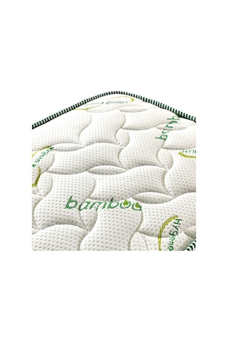 Opalin Bambu Ortopedik Yaylı Bebek Yatağı 65 x 95 CM