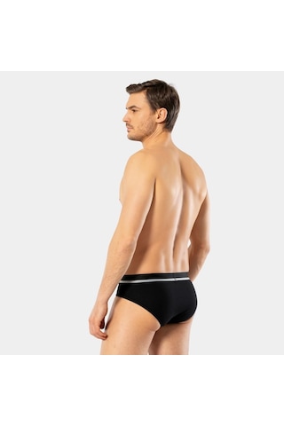 Cacharel Erkek Lastikli Slip 1312/siyah Çok Renkli