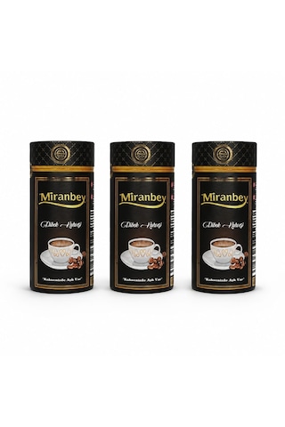 Miranbey Dibek Kahvesi 3 Adet 1 Kg Öğütülmüş