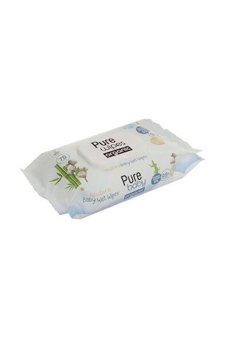 Pure Wipes Pure Baby Organic Yenidoğan Islak Havlu 70 Adet