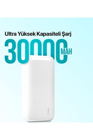 Recharger Ultra Akım Korumalı 30.000 Mah Powerbank Renkli