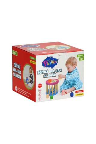 Eğitici Ahşap Silindir Bultak
