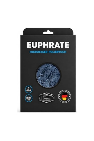 Euphrate Tank Bezi New Series 750 Gsm 75x55 Mıkrofaser-polıertuch Karma Renk Açık Indigo