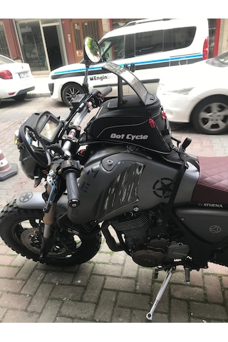 Motosiklet Telefon Tutuculu Depo Üstü Çanta