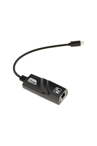 Type C Ethernet Adaptörü 10/100 Mbps Usb C 3.0 Rj45 Ethernet Lan Adaptörü