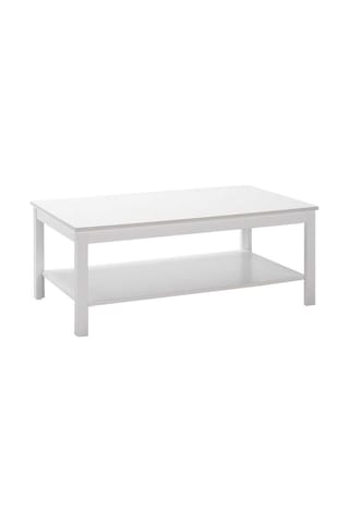 Rustik Dikdörtgen Orta Sehpa-mat Beyaz 103x40x60 Cm Gxyxd