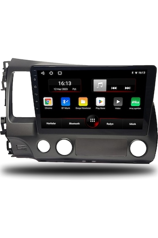 Avaydel Honda Civic FD6 Android Carplay Multimedya 2007-2011 8GB RAM + 128GB Hafıza + 4 Çekirdek