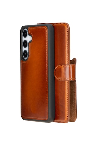 Samsung Galaxy S25 Plus Çıkarılabilir Deri Cüzdan Kılıf