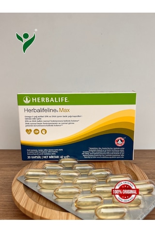 Herbalife Herbalifeline Max Omega 3 - Balık Yağı 30 Kapsül