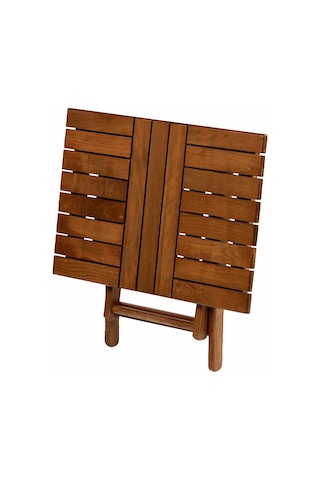 Atina 50X70 Katlanır Ahşap Bahçe Balkon Sehpası