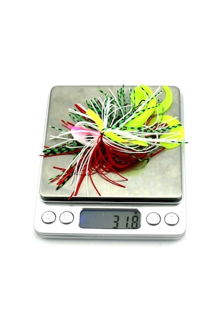 Hengjia 1 Adet Çok Fonksiyonlu Jig Cazibesi Spinnerbait Grub Wobbler Olta Takımı