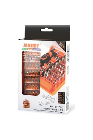 Jakemy 52 Parça 52 Parça Jm -8150 Bit Set