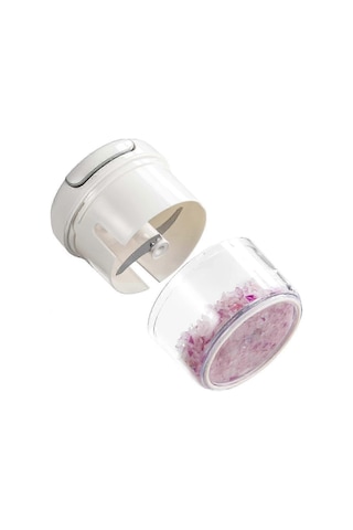 Mini Manuel Gıda İşlemcisi Taşınabilir Sarımsak Doğrayıcı Öğütücü Çok Renkli