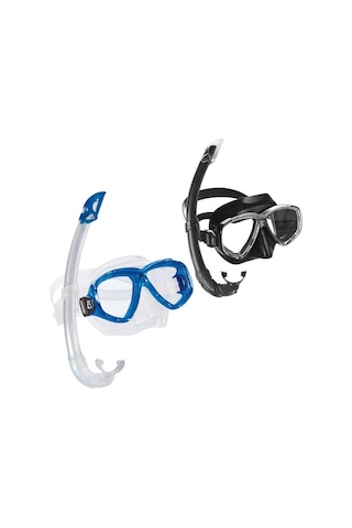 Cressi Perla Maske Mexico Şnorkel Seti Black Çok Renkli