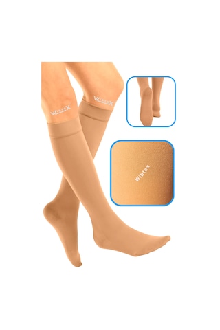 Wibtex Unisex Diz Altı Varis Çorabı