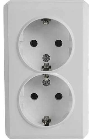 Viko Vera Sıva Üstü İkili Topraklı Priz