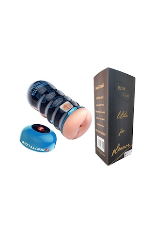 Lilitu Shop Pretty 18 CM Gerçekçi Doku Realistik Suni Anal Mastürbatör