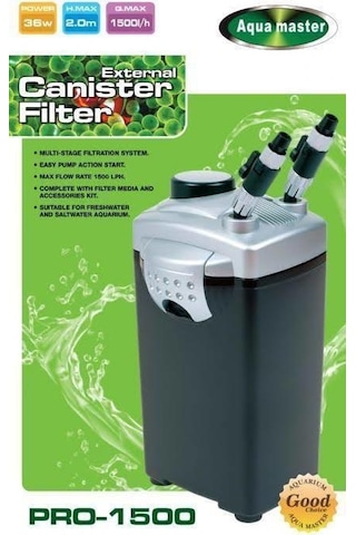 Aqua Master Pro-1500 Dış Filtre 1500lt/Saat