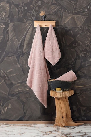 Varol Voli Micro Cotton Banyo Havlusu 70x140cm Pudra-70x140cm Pudra