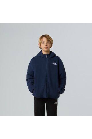 The North Face B Reversıble Shasta Fz Hooded Jacket Çocuk Kaban Nf0a88tpddı1 Nf0a88tpddı1 Mav Mavi
