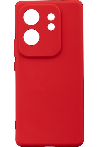 İnfinix Zero 30 4g Kılıf Tchs Biye Silikon - Kırmızı Kirmizi