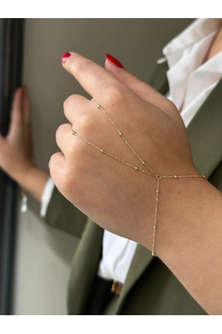 14 Ayar Altın Mini Dorikalı Şahmeran 1157 Çok Renkli