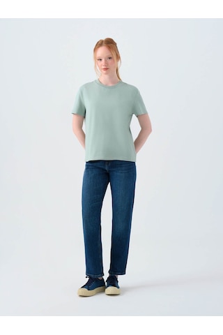 Loft Regular Fit Mint Yeşili Kadın T-shirt Lf2036285 Mint Yeşili