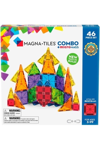 Magna-tiles Combo + Micromags - 46 Parça