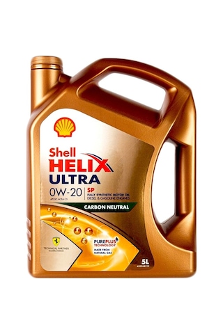 Shell Helix Ultra Sp 0W-20 Motor Yağı 5 L Shell Helix Ultra Sp 0W-20 Motor Yağı 5 L