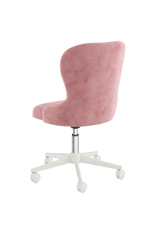 Meltem Kids New Classy Genç Odası Amortisörlü Tekerlekli Çalışma Sandalyesi (beyaz-pembe (3010))